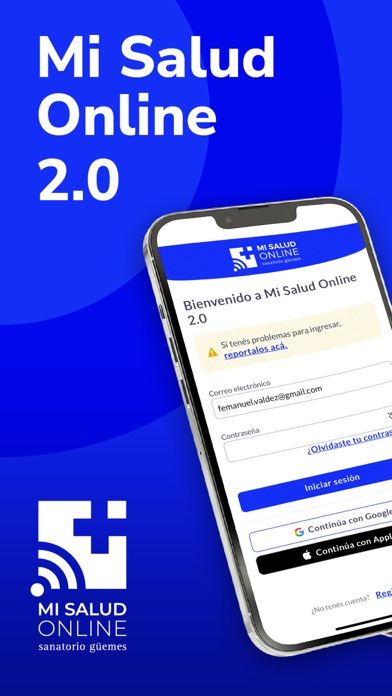 Mi Salud Online 2.0 Screenshot