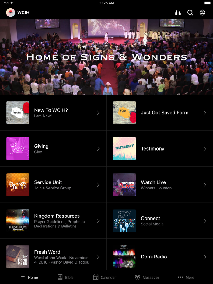 Winners Chapel Intl Houston