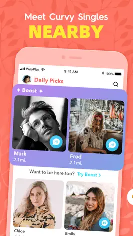 Game screenshot Dating, Meet Curvy - WooPlus hack