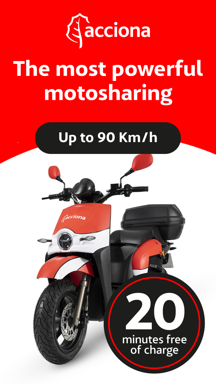 ACCIONA motosharing movilidad