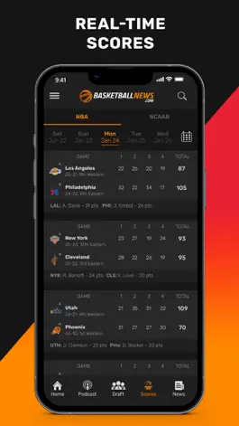 Game screenshot BasketballNews.com apk