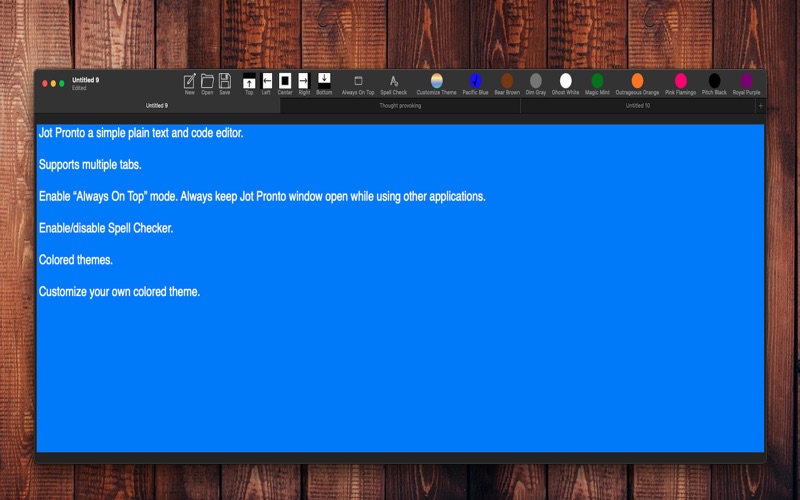 Screenshot #1 pour Jot Pronto - Notepad