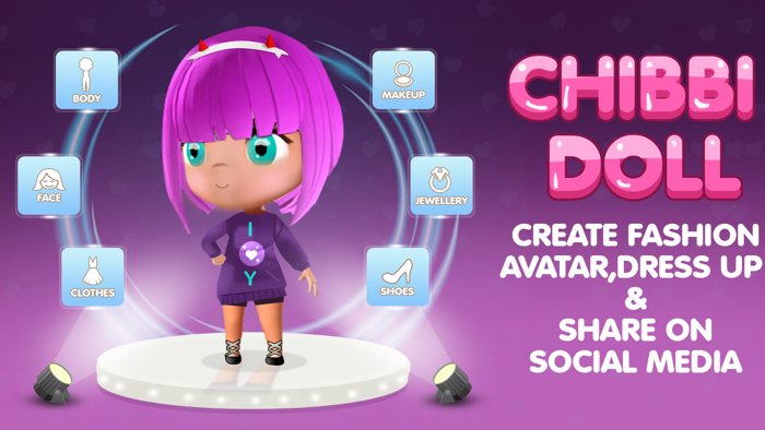 Chibi Doll Avatar Creator Pro