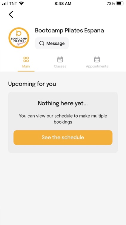 Bootcamp Pilates App