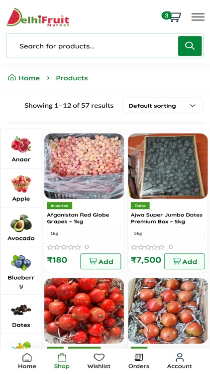 Delhi Fruit  Market