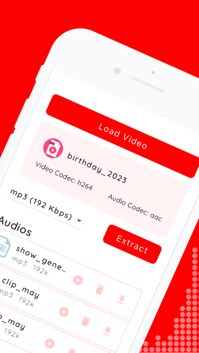 Audio Converter Mp4 to Mp3 Screenshot