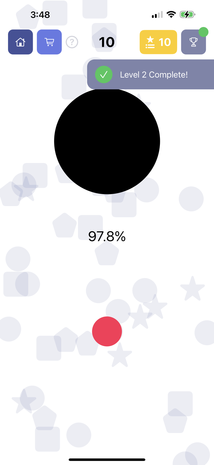 ShapeUp Shape Shifting Game