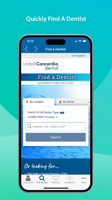 United Concordia Dental Mobile Screenshot