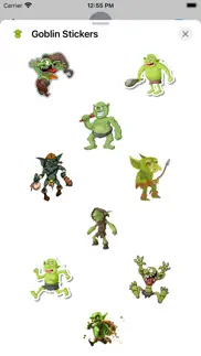 goblin stickers iphone screenshot 1