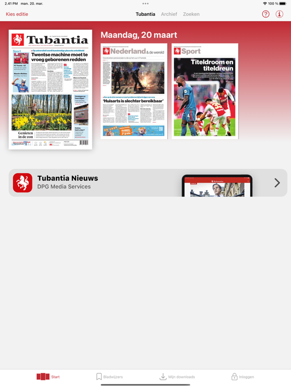 Screenshot #4 pour Tubantia - Digitale krant