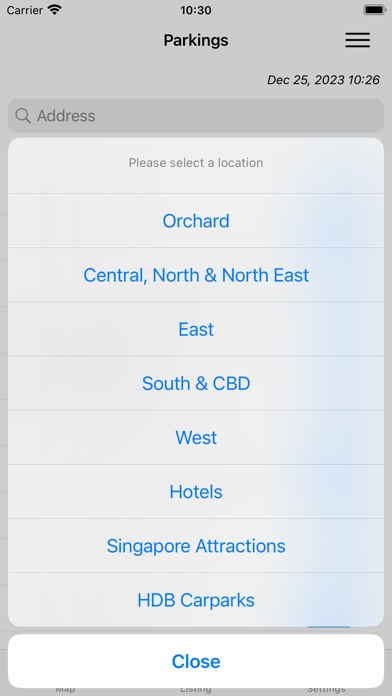 Car Parking Lot in Singapore Screenshot