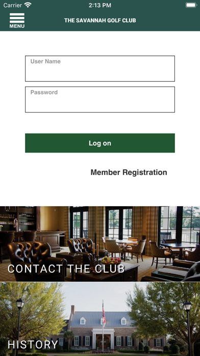 Savannah Golf Club Screenshot
