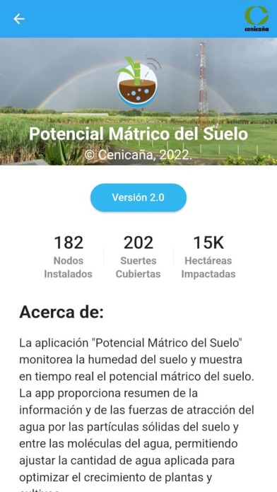 Potencial mátrico del suelo Screenshot