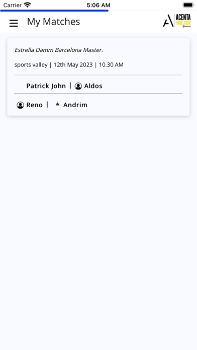Acenta Padel Tour Screenshot