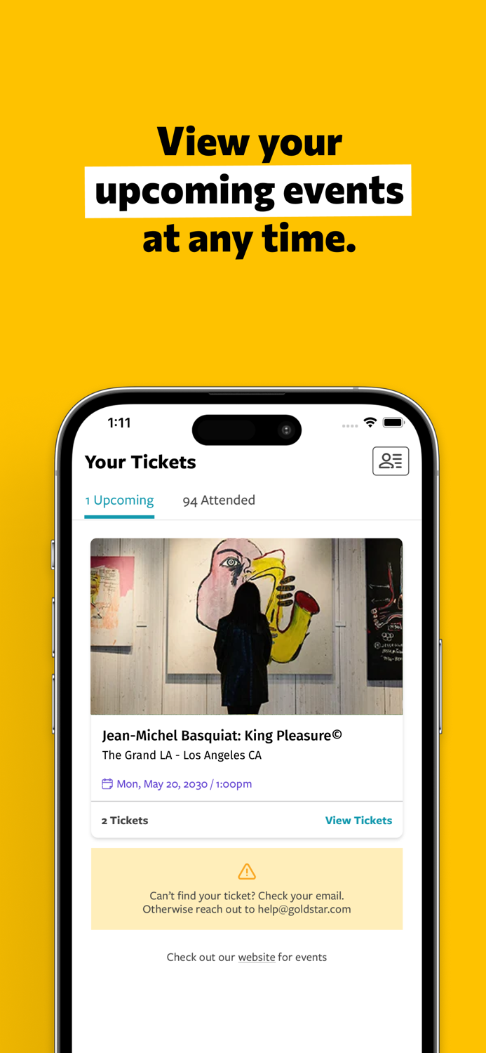 Goldstar - Buy Tickets