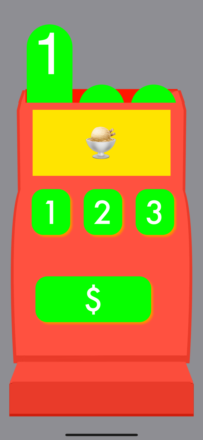 Toddlers Cash Register