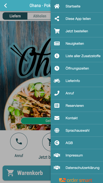 Ohana - Poké und Ramen Screenshot