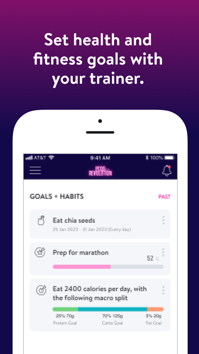 PCOS Revolution Lifestyle App Screenshot