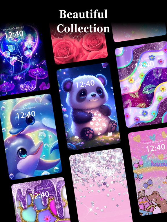 Glitter & Girly Wallpapers 4kのおすすめ画像1