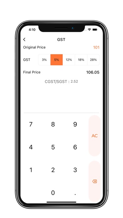 All-In-One Calculator Screenshot