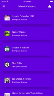 islamic calendar 2022 iphone screenshot 2