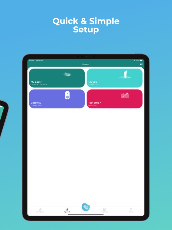iopool iPad screenshot 2 - Lifestyle app