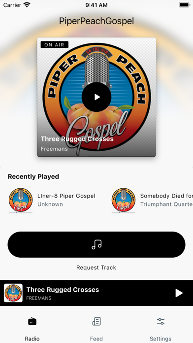 PiperPeachGospel App Screenshot