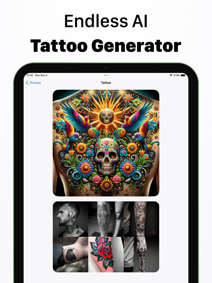 AI Tattoo Generator INK Hunter