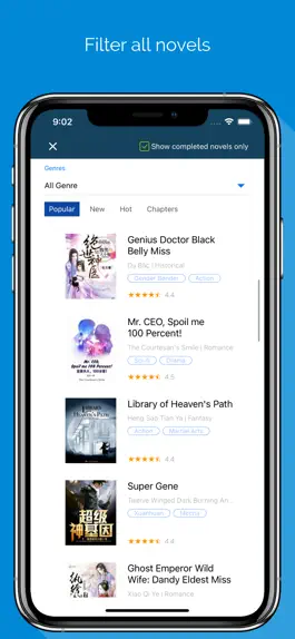 Game screenshot NovelReader - World of Novels hack