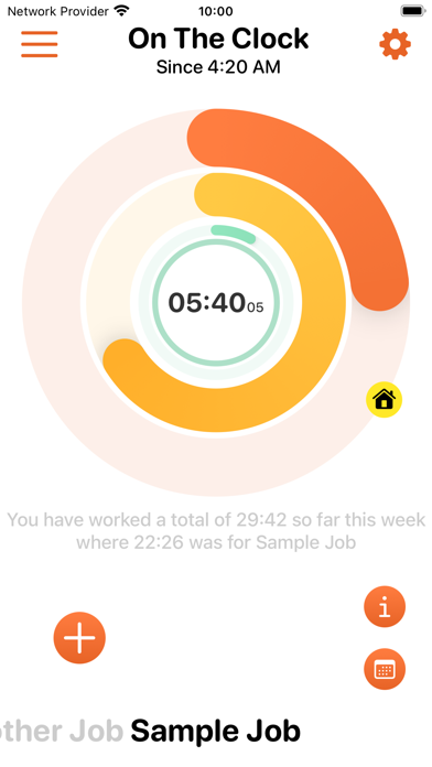 Time Arc Lite - Time Tracking Screenshot