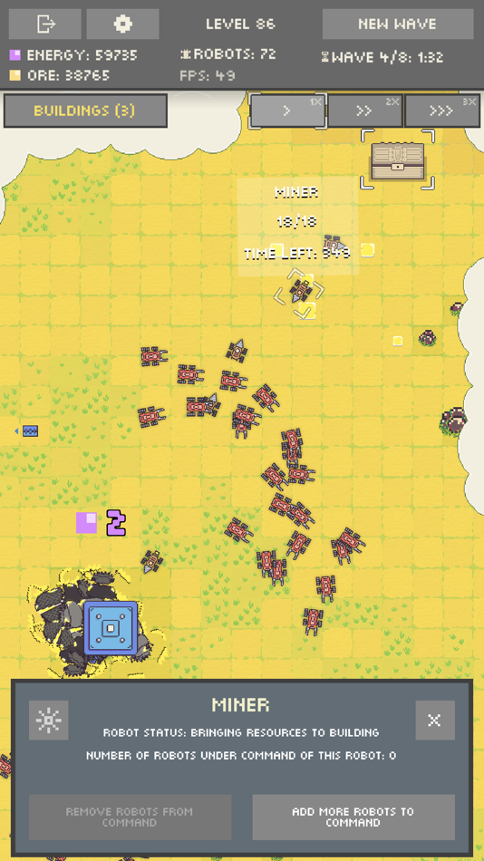 #6. Robot Colony 2 (iOS) Podle: Ivan Khokhlenkov