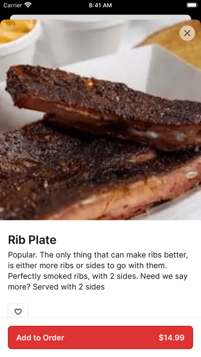 Reggie's BBQ Screenshot
