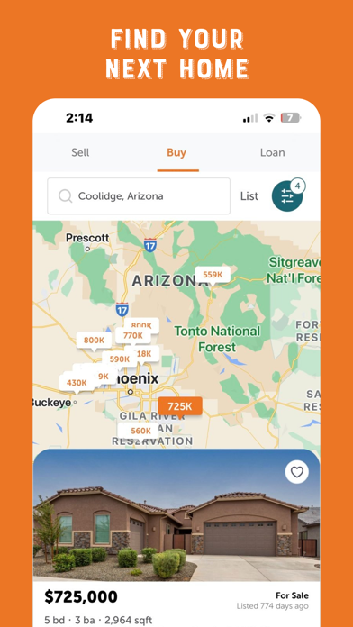 Offerpad - Buy & Sell Homes Screenshot