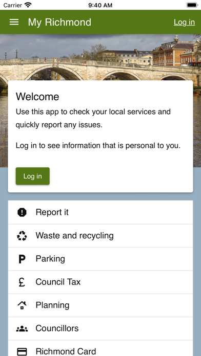 My Richmond App Screenshot