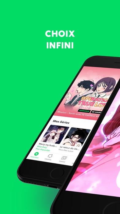 Screenshot #1 pour WEBTOON : Comics