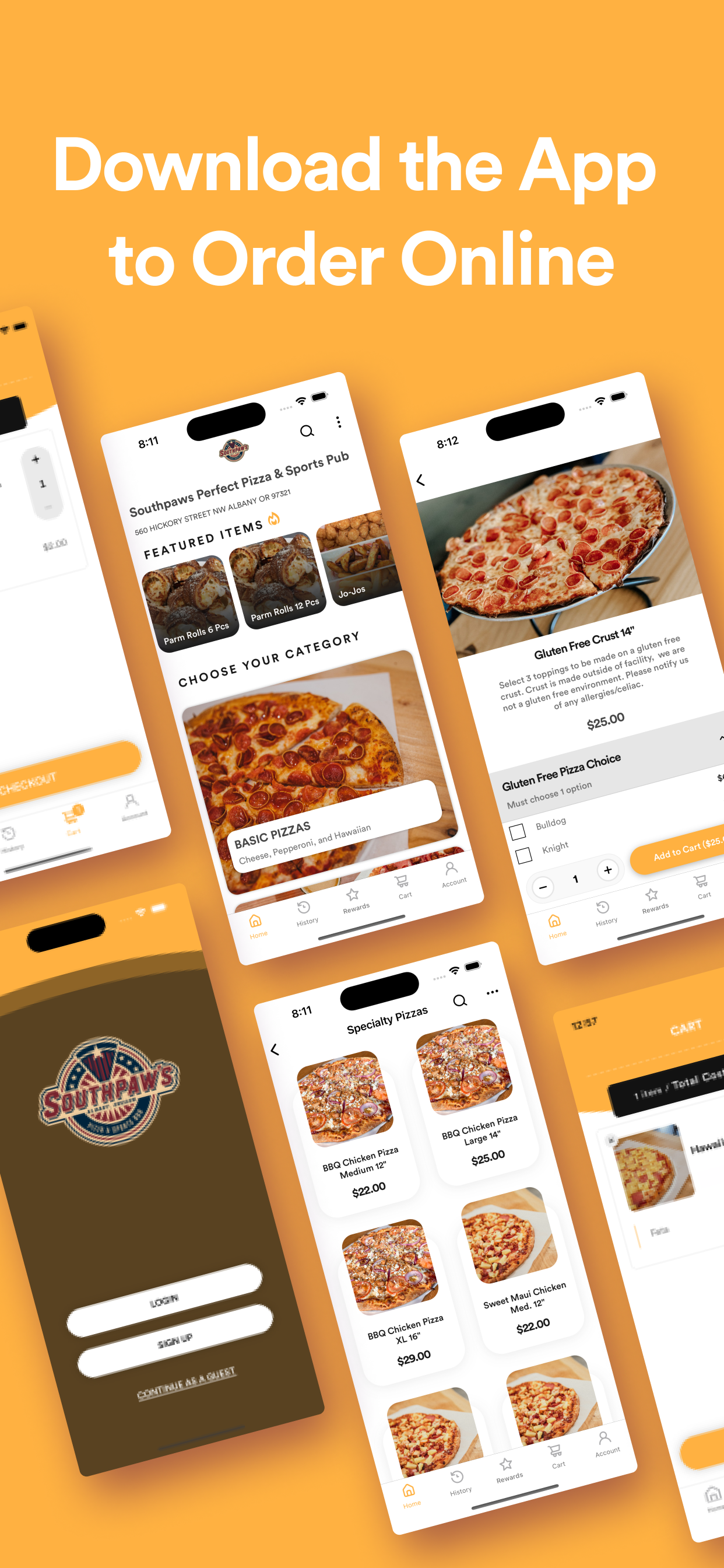 Southpaws Pizza