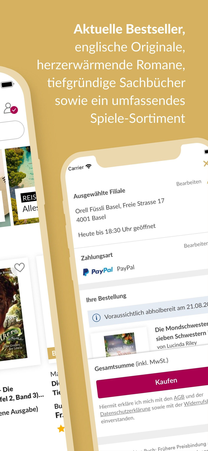 Orell Füssli – Mein Buch