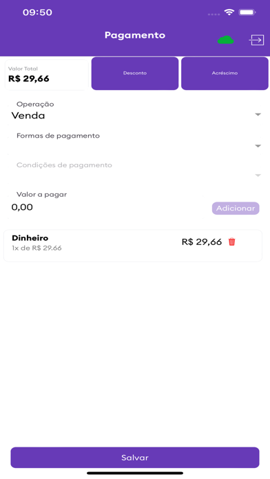 Pedidos Móveis Screenshot