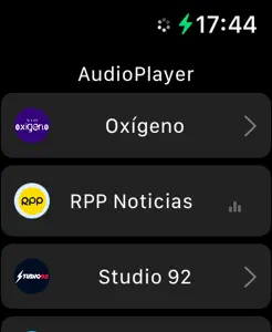 AudioPlayer Watch screenshot #1 for Apple Watch