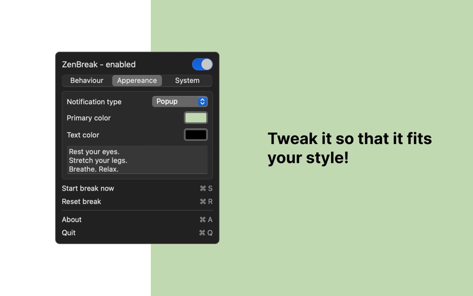 #3. ZenBreak - Focus Timer (macOS) 由: Giulio Pimenoff Verdolin