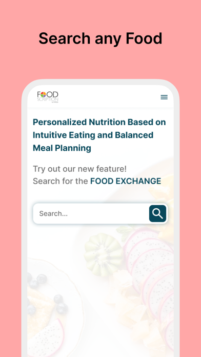 FoodExchange Screenshot