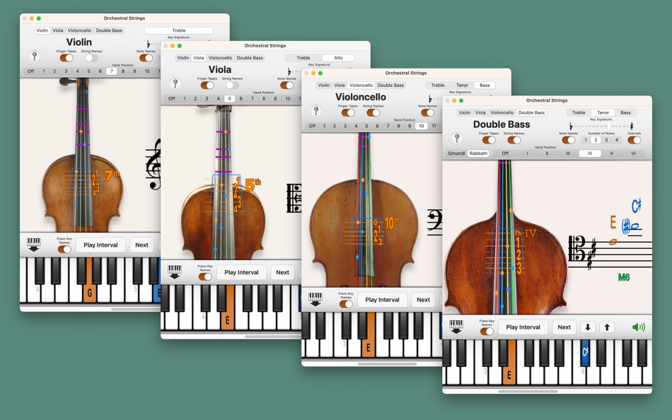 #2. Fingering Strings 2 (macOS) 来自: Patrick Q. Kelly