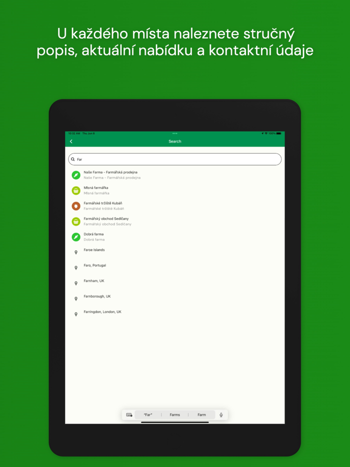 Adresář farmářů Hnutí DUHA