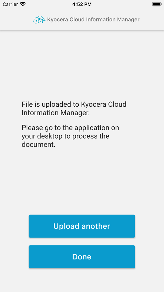 #4. Cloud Information Manager (iOS) Podle: Kyocera Document Solutions Inc.
