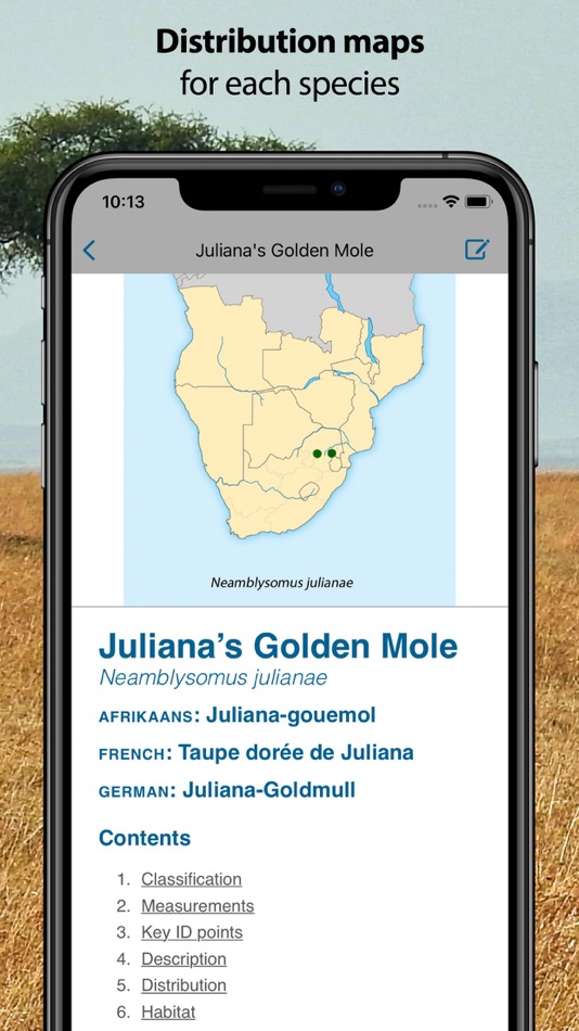 #6. Stuarts' SA Mammals (iOS) 由: mydigitalearth.com