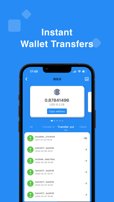 ArkPay - BTC ETH Wallet Screenshot