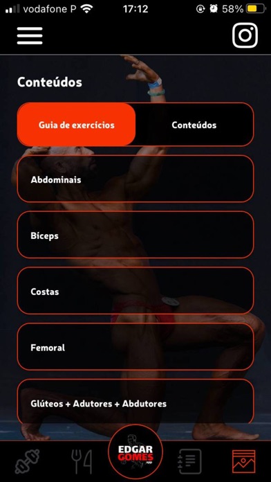 Edgar Gomes Sports Coach Screenshot