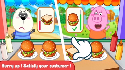 Wolfoo Cooking Game - Sandwich Screenshot