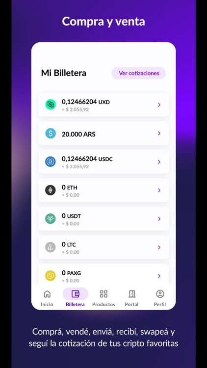 Ripio Bitcoin Wallet screenshot-4