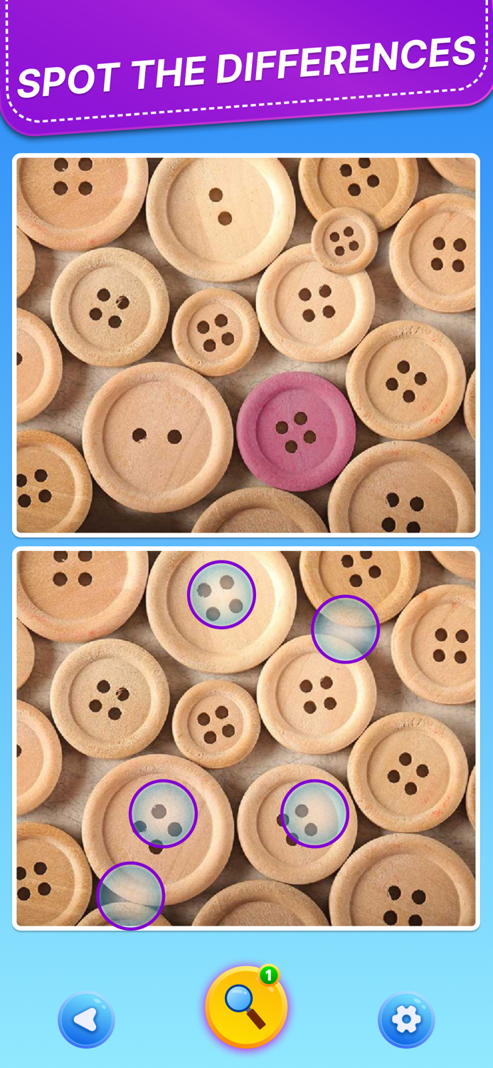 Spot 5 Differences Find them